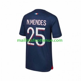 Maillot/Tenue Paris Saint Germain PSG N.Mendes 25 Domicile 2023/2024